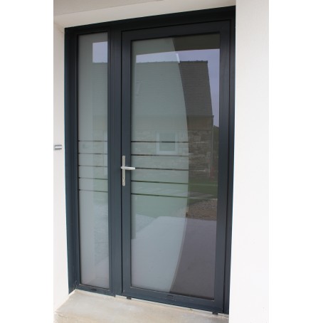 Porte d'entrée en ALU