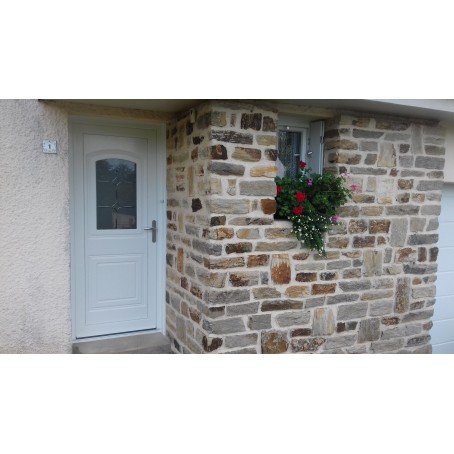 Porte d'entrée PVC