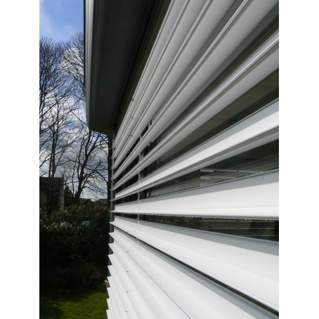Volet roulant avec lames orientables